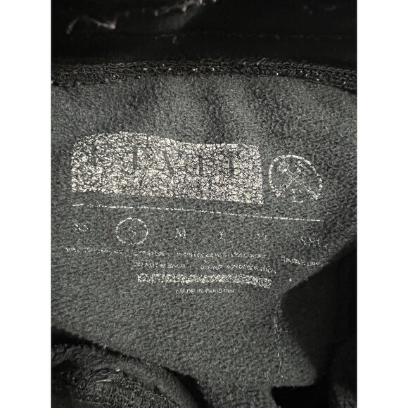 Civil Regime Sweatpants Mens Small Black Joggers Rebel Youth Rose Graphic Cuffed - Picture 4 of 13